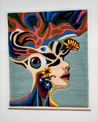 @charlie.serotoff.art creates a mesmerizing vision in tuft — where flowing color, layered symbolism, and surreal detail...